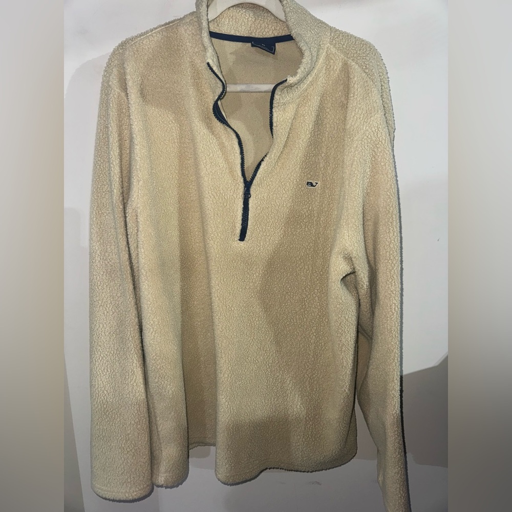 Men's Vineyard Vines Sherpa Half-Zip Sweater